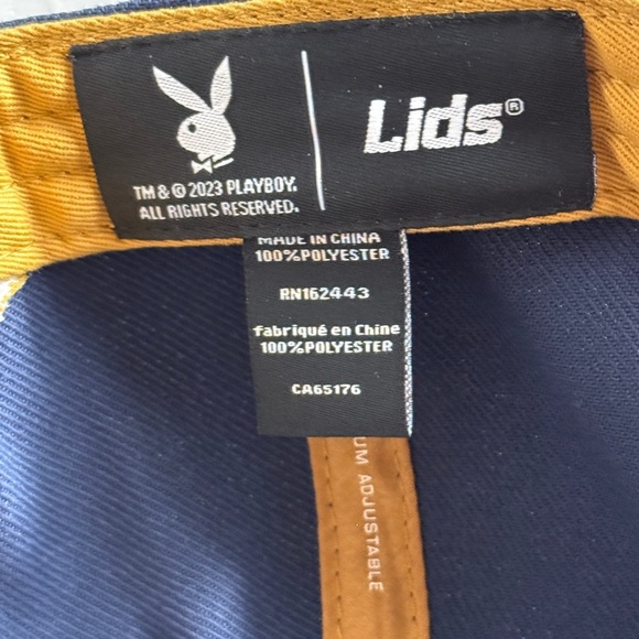 Playboy snap back baseball cap. 70 year anniversary. NWT - Picture 5 of 5